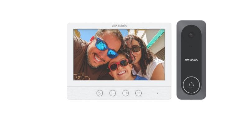 Hikvision DS-KIS212T 4-Wire HD Video Intercom Kit