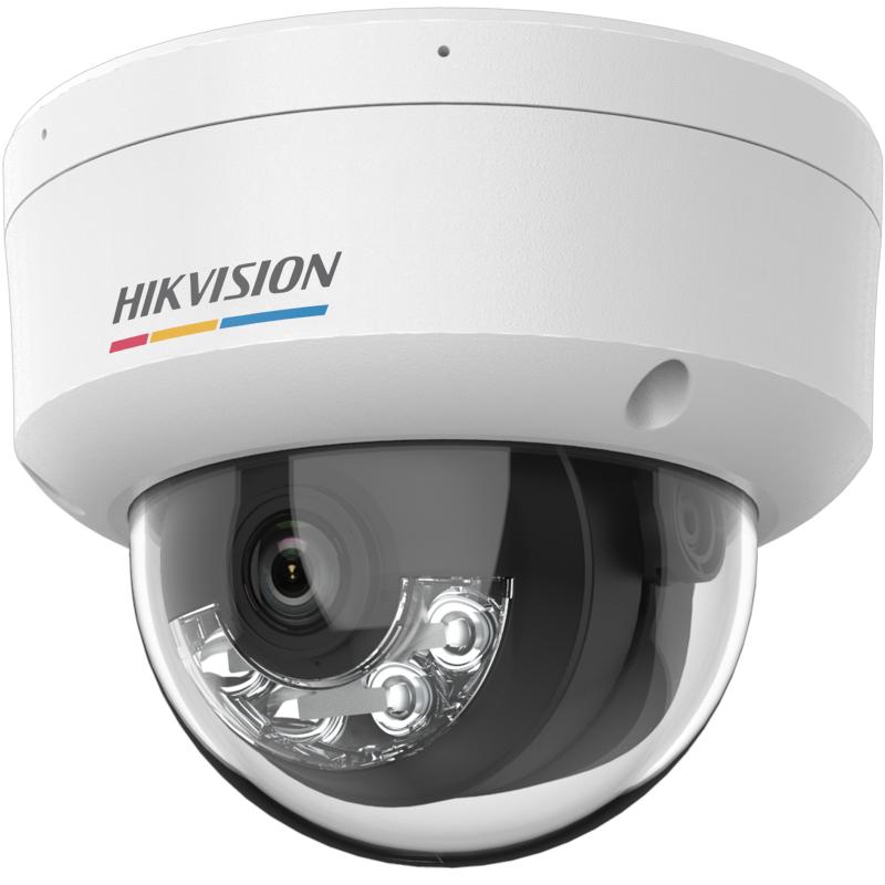 2 MP ColorVu with Smart Hybrid Light Fixed Dome Network Camera - DS-2CD1127G2H-LIU(2.8mm)